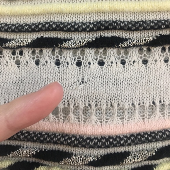 Maje Mauritani Striped Sweater Sz1 - Picture 12 of 13